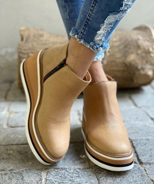 KAMALA | Ankle boots with wedge sole - Liora Melbourne