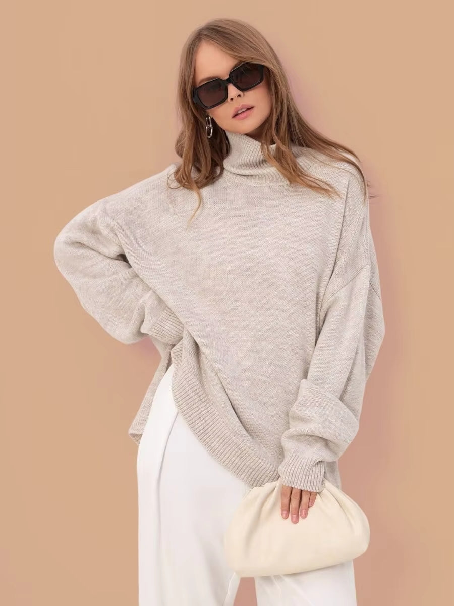 BROOKE | Oversized jumper with side splits - Liora Melbourne