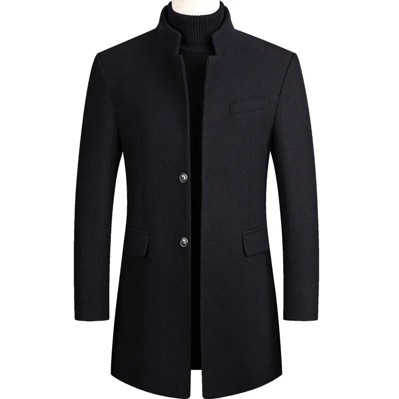 ELLA | Trench coat in cashmere wool - Liora Melbourne