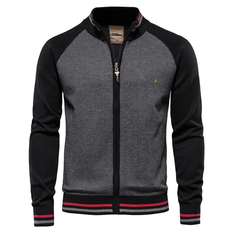 LUCA | Cardigan with ribbed trim - Liora Melbourne