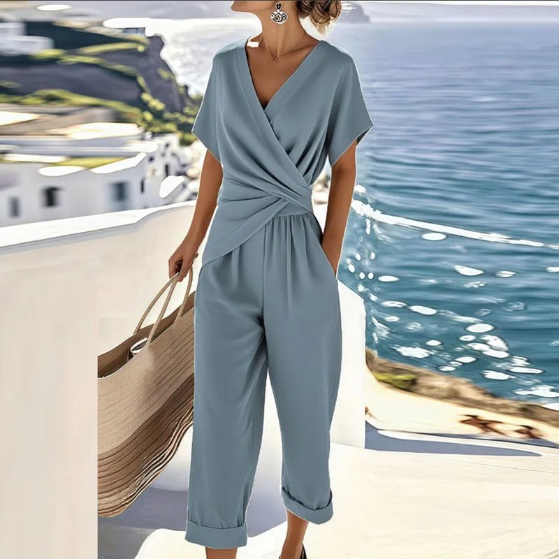 ATHENA | Set with straight-leg trousers - Liora Melbourne