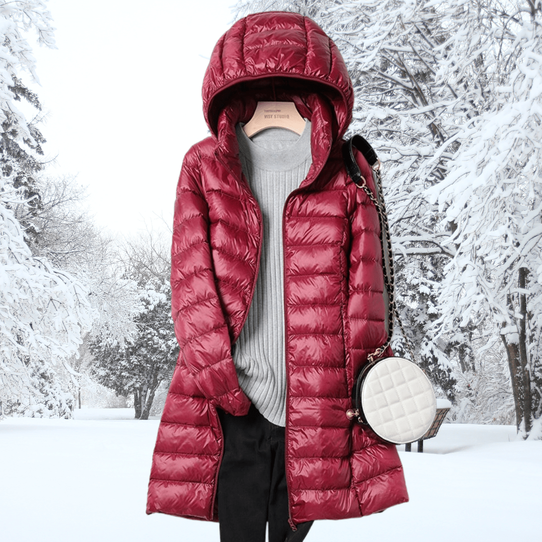 QUINN | Ultralight down jacket with quilted finish - Liora Melbourne