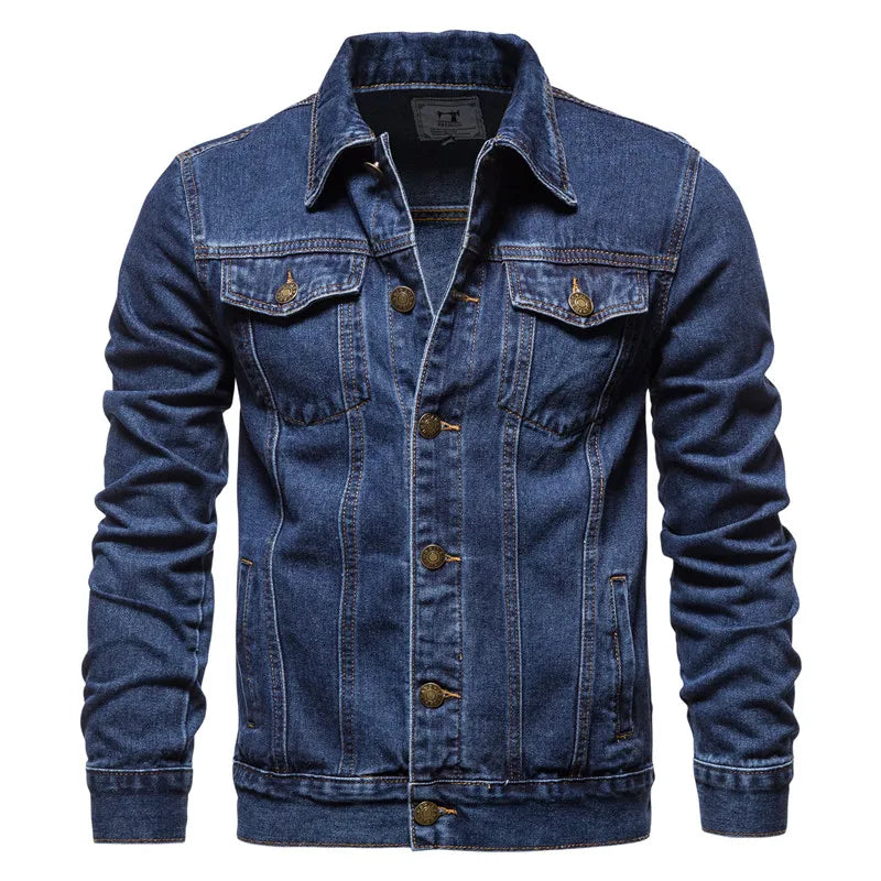 JASPER | Denim jacket with moto styling - Liora Melbourne