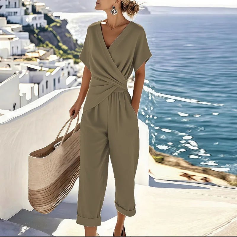 ATHENA | Set with straight-leg trousers - Liora Melbourne