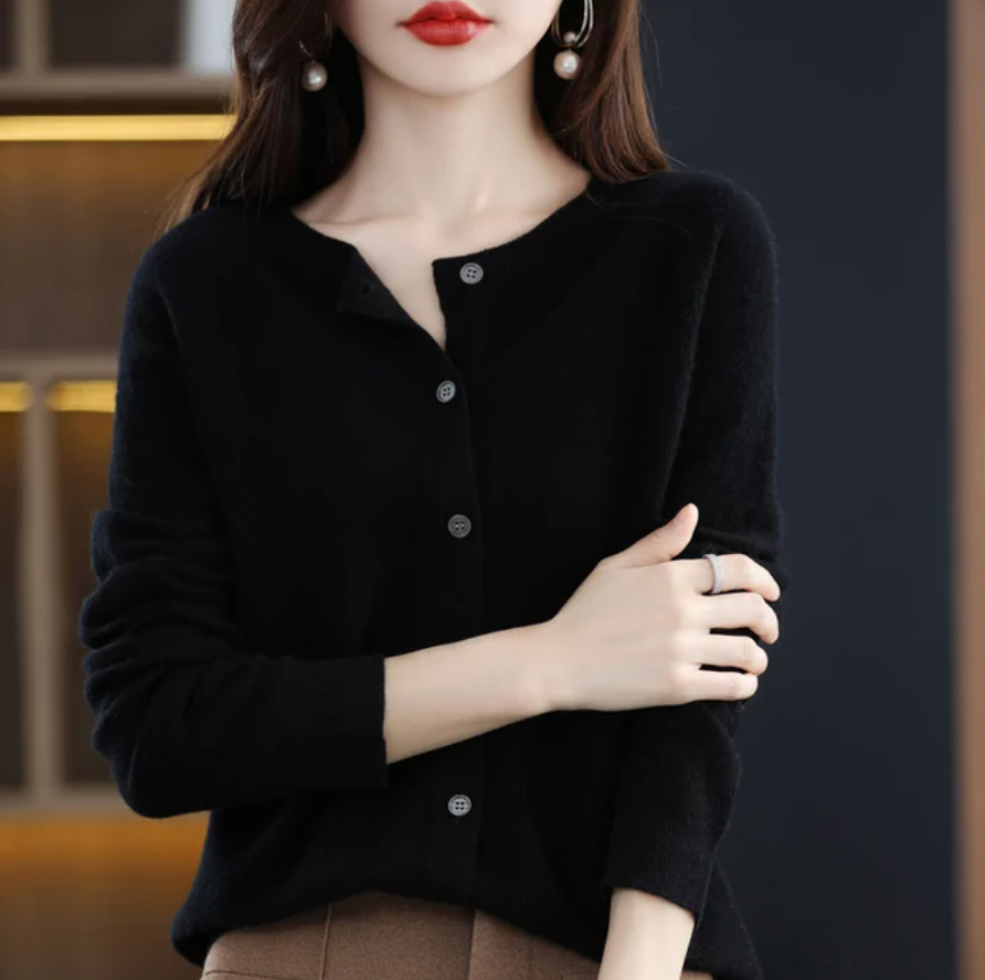 HARPER | Cardigan with button fastening - Liora Melbourne