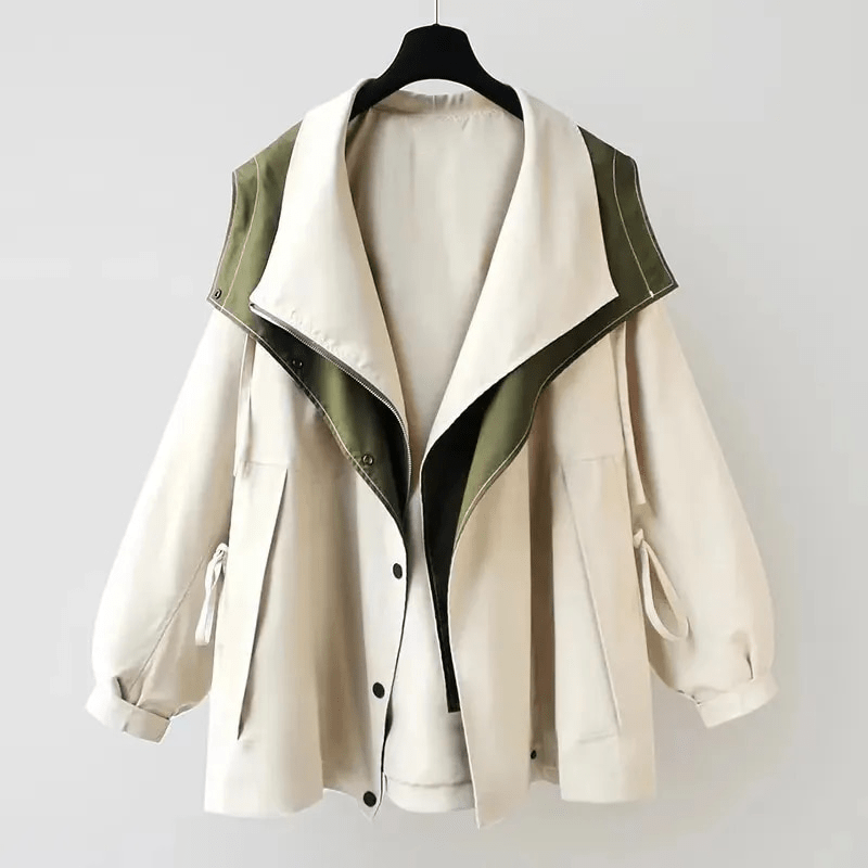 FIORE | Windbreaker jacket with drawcord waist - Liora Melbourne