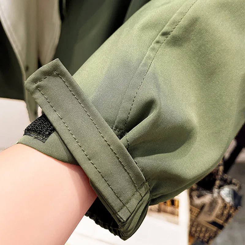 FIORE | Windbreaker jacket with drawcord waist - Liora Melbourne