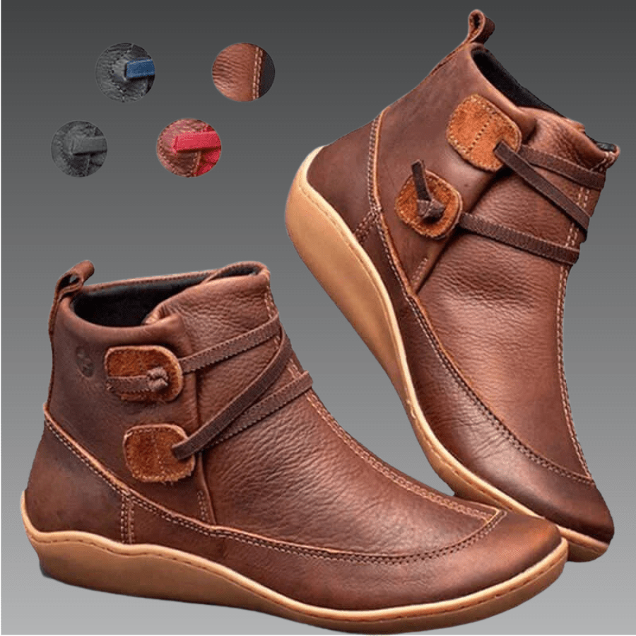 TIANA | Orthopedic boots with vegan leather - Liora Melbourne
