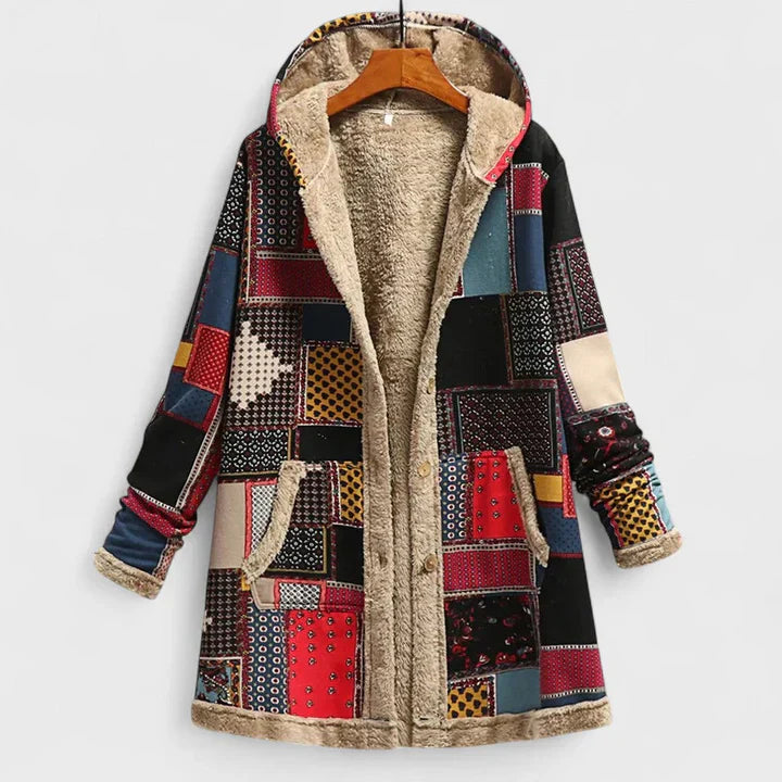 ALISHA | Parka with faux-fur lining