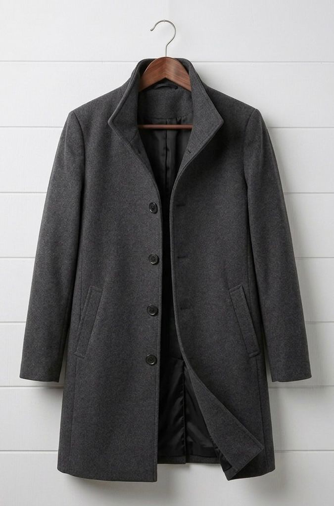 ADRIANA | Coat with wrap silhouette - Liora Melbourne