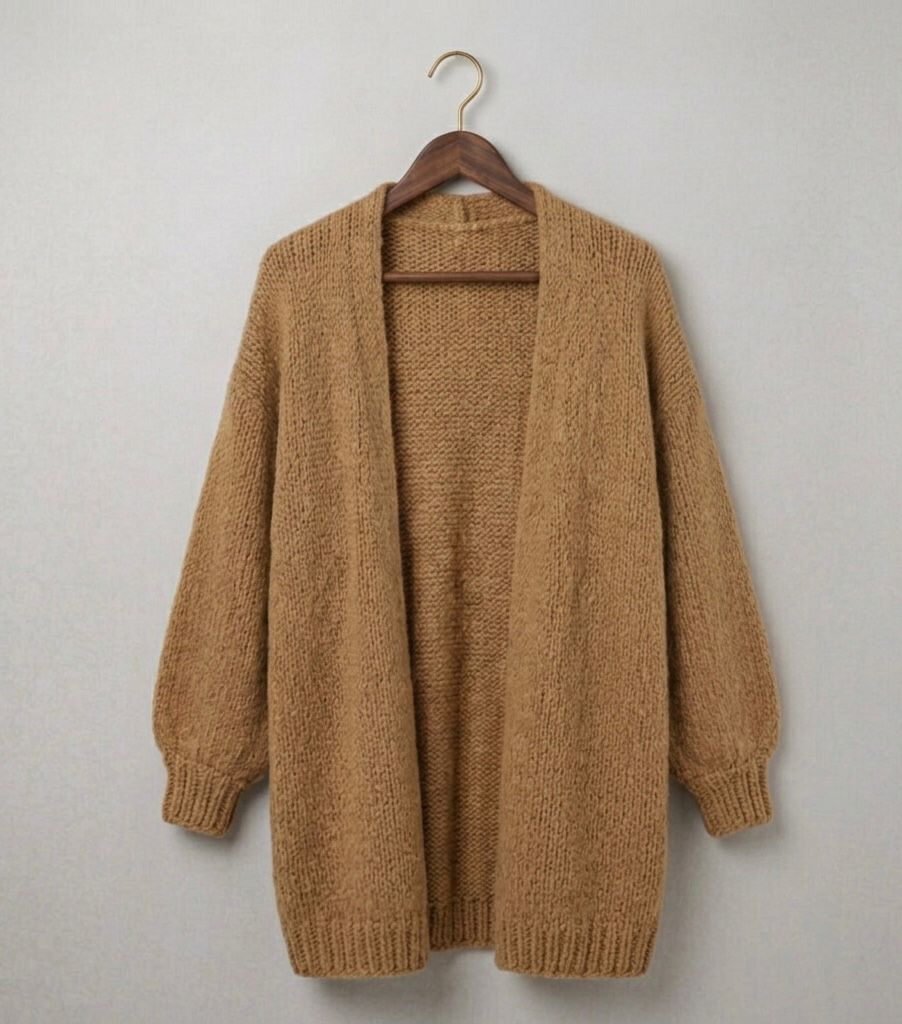 SUMMER | Oversized cardigan with dropped shoulders - Liora Melbourne