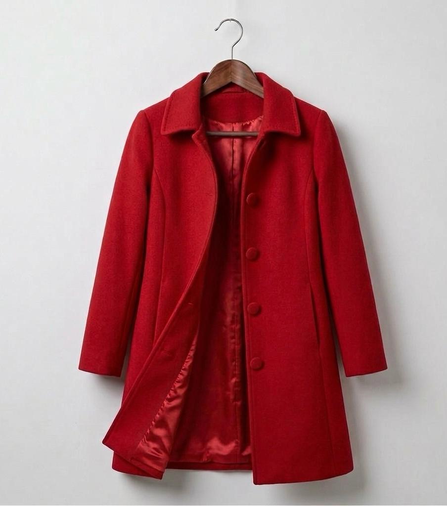 HELENA | Coat with structured silhouette - Liora Melbourne