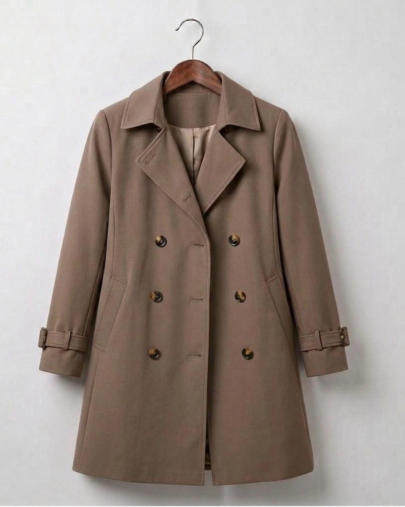 KATE | Trench coat with relaxed silhouette - Liora Melbourne
