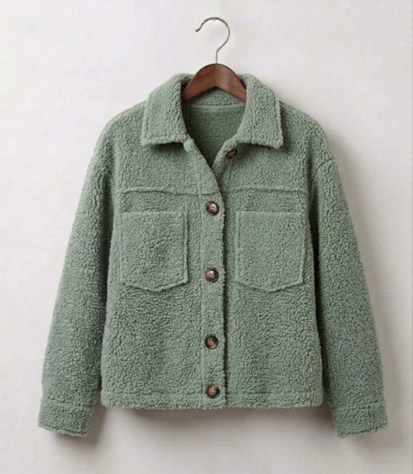 LUNA | Teddy jacket with pockets - Liora Melbourne
