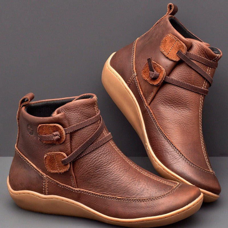 TIANA | Orthopedic boots with vegan leather - Liora Melbourne