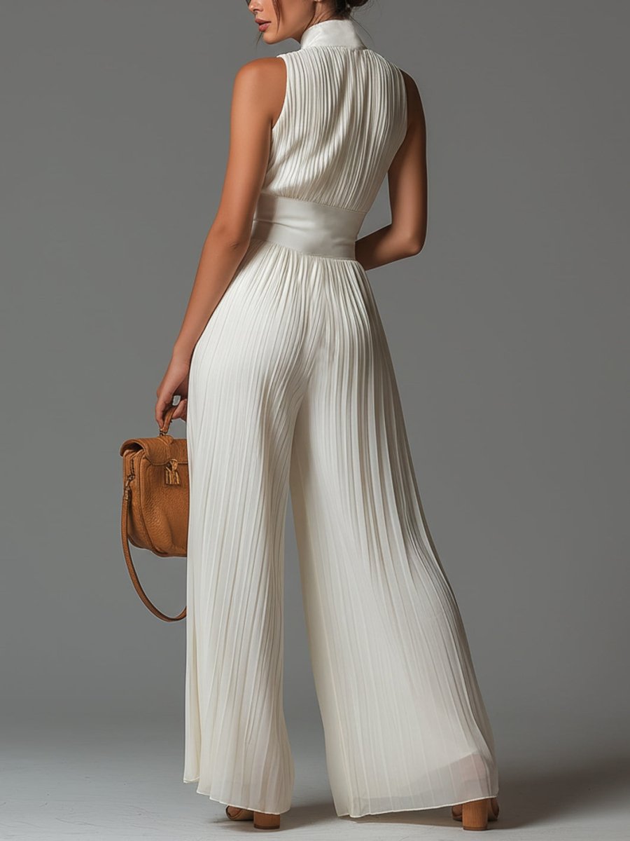 STEVIE | Jumpsuit with wide-leg trousers - Liora Melbourne