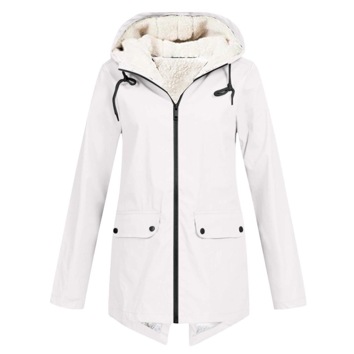 GRACE | Hooded jacket with fleece lining - Liora Melbourne