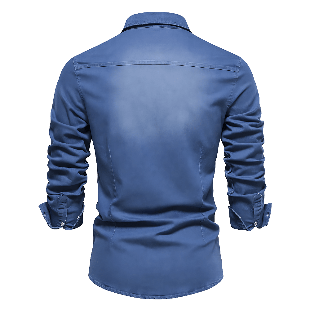 JACK | Denim jacket with chest pockets - Liora Melbourne