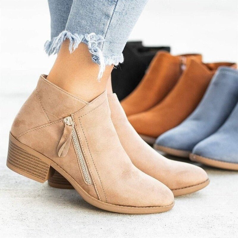 AMANDA | Orthopedic boots with wedge sole - Liora Melbourne