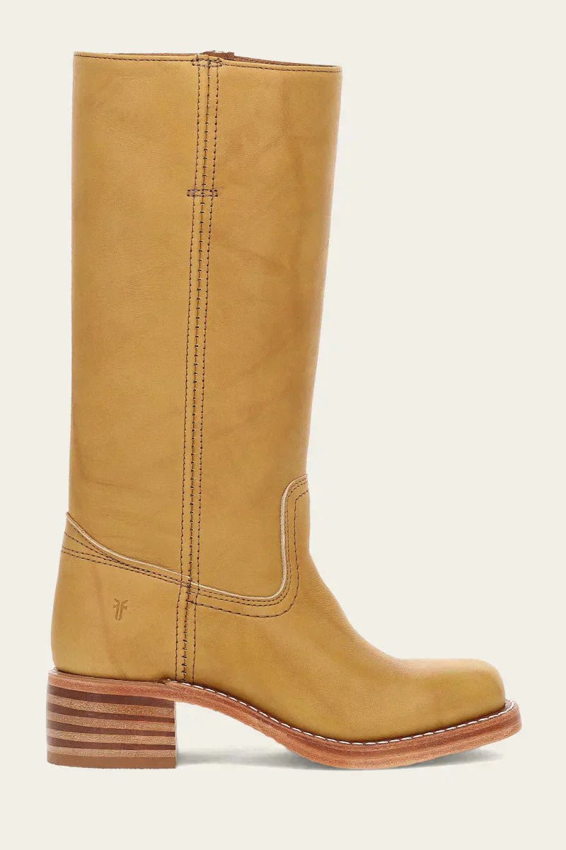 JANE | Western boots with stacked block heel - Liora Melbourne