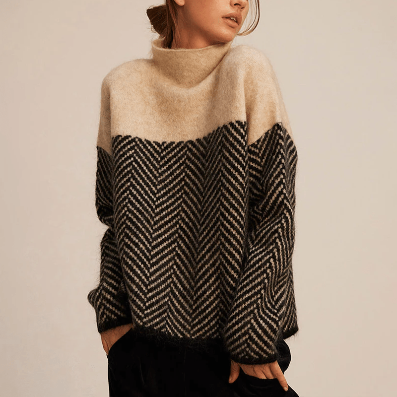 ISABELLE | Jumper with high neck - Liora Melbourne