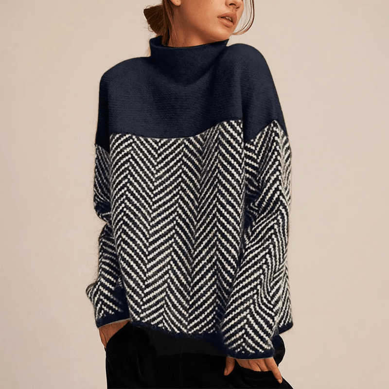 ISABELLE | Jumper with high neck - Liora Melbourne