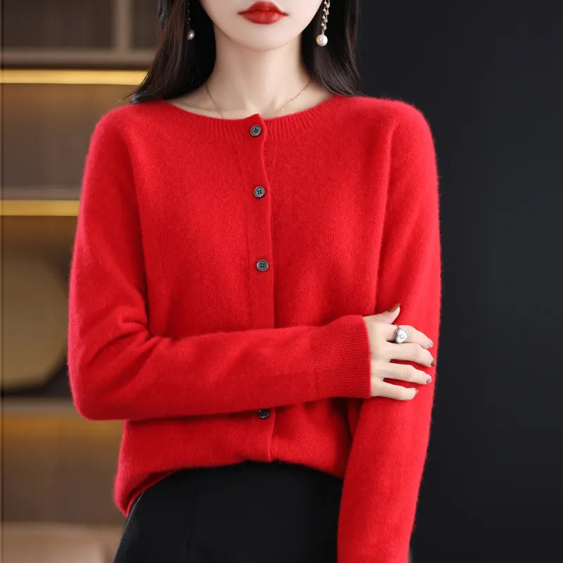 ISLA | Cardigan with button detail - Liora Melbourne