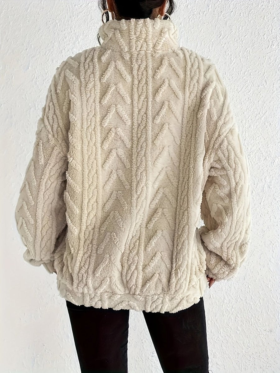 ALEXIS | Fleece jumper with relaxed fit - Liora Melbourne