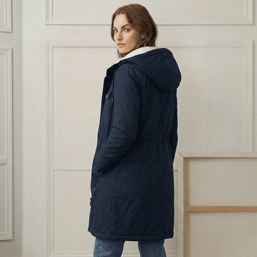 LEAH | Waterproof parka with fleece lining - Liora Melbourne