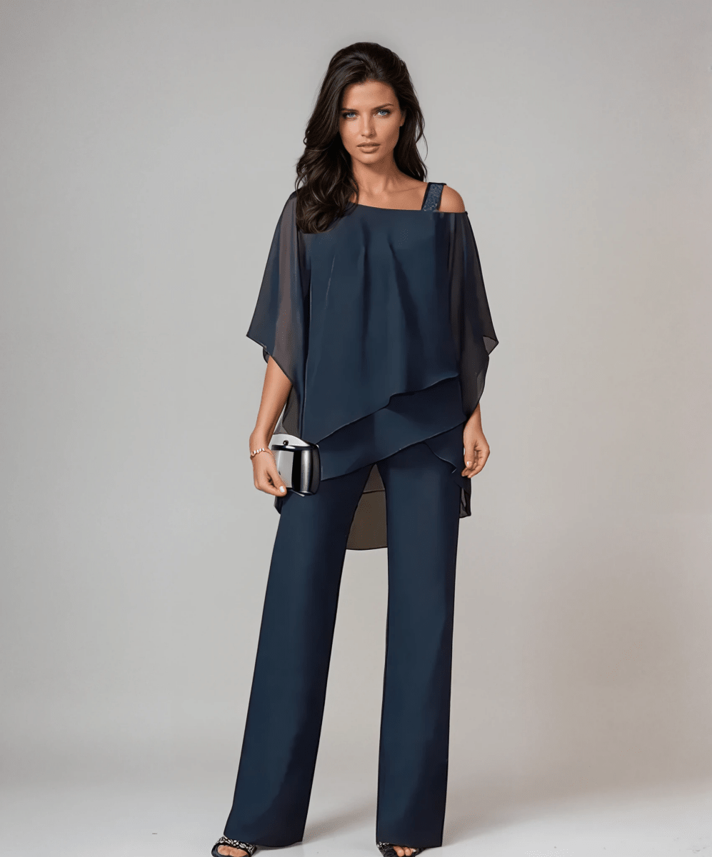 SCARLETT | Two-piece set with layered skirt - Liora Melbourne