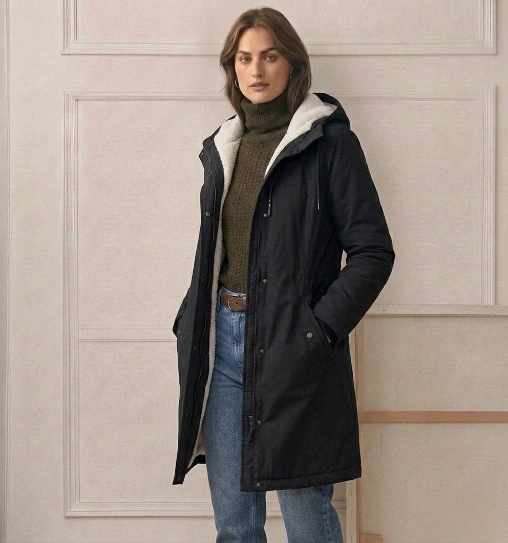LEAH | Waterproof parka with fleece lining - Liora Melbourne