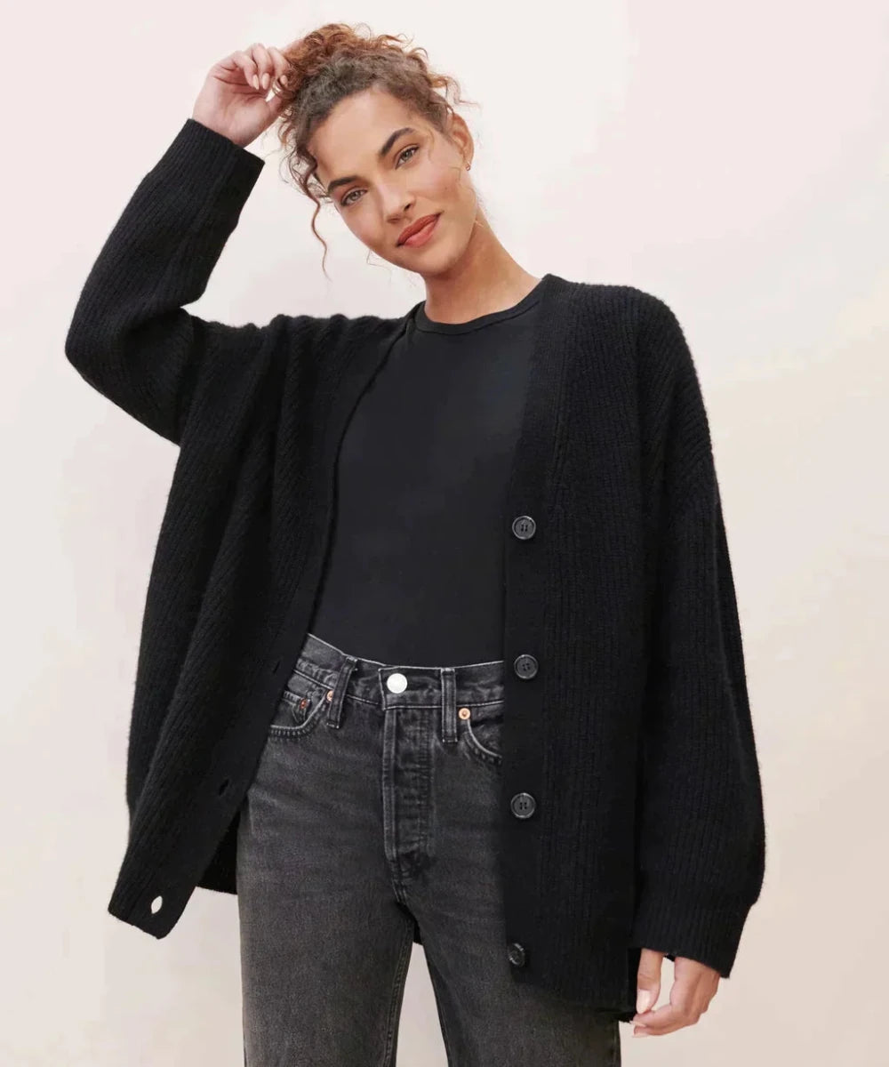 SIENNA | Cardigan with button closure - Liora Melbourne