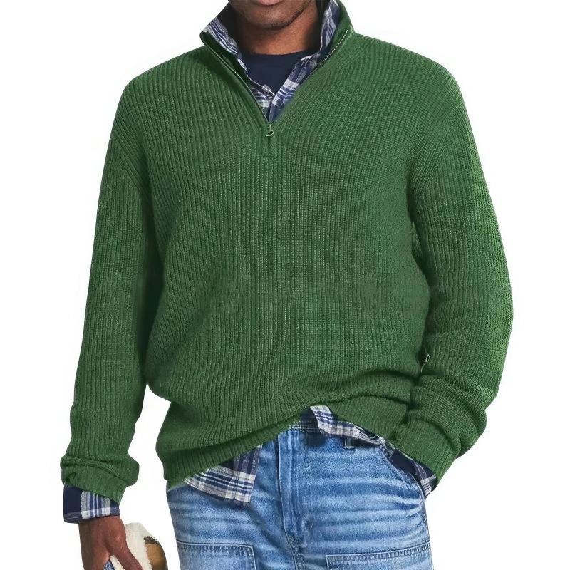 JAMES | Knitted jumper with zip