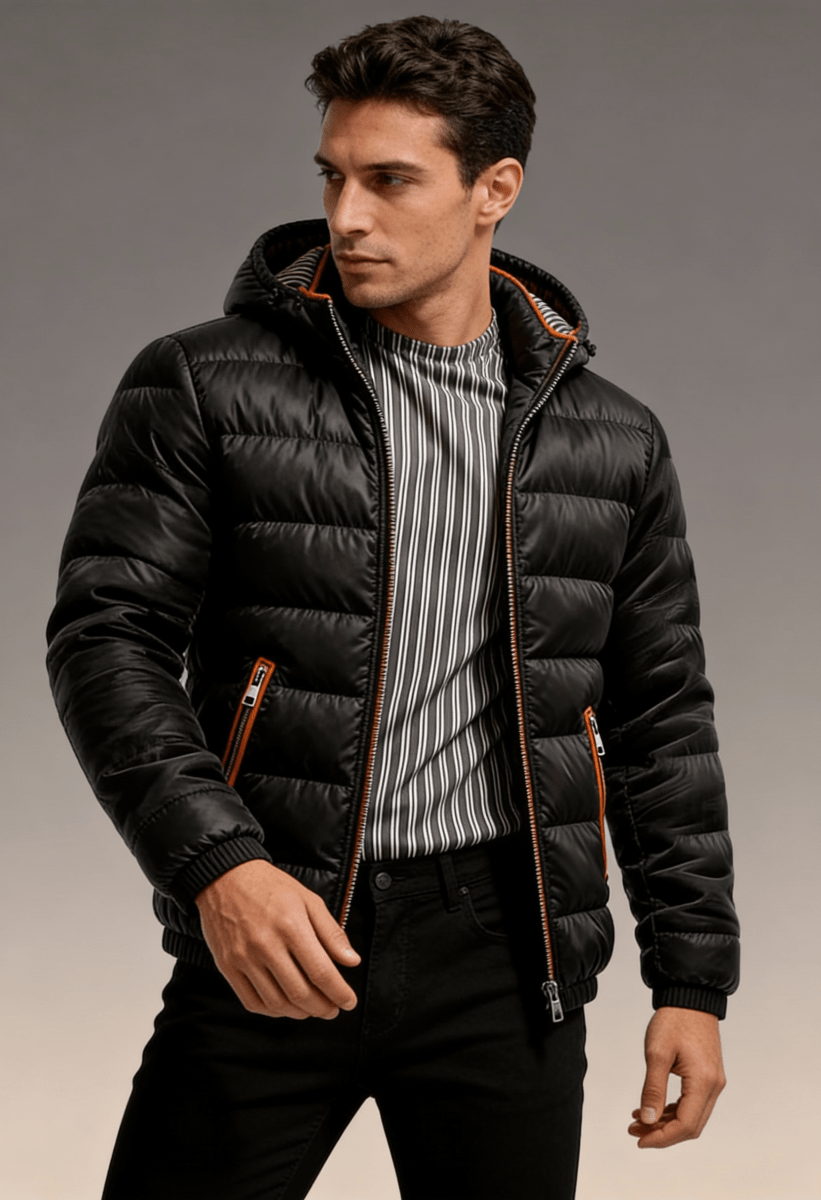 DAMIAN | Padded hoodie jacket - Liora Melbourne