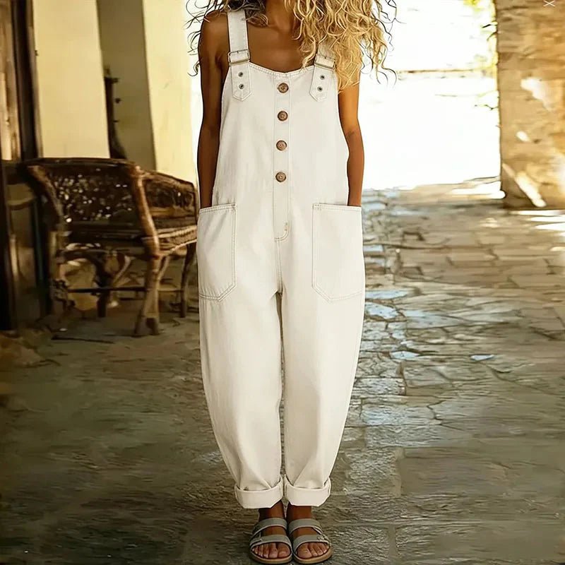 BROOKE | Overalls with wide-leg fit - Liora Melbourne
