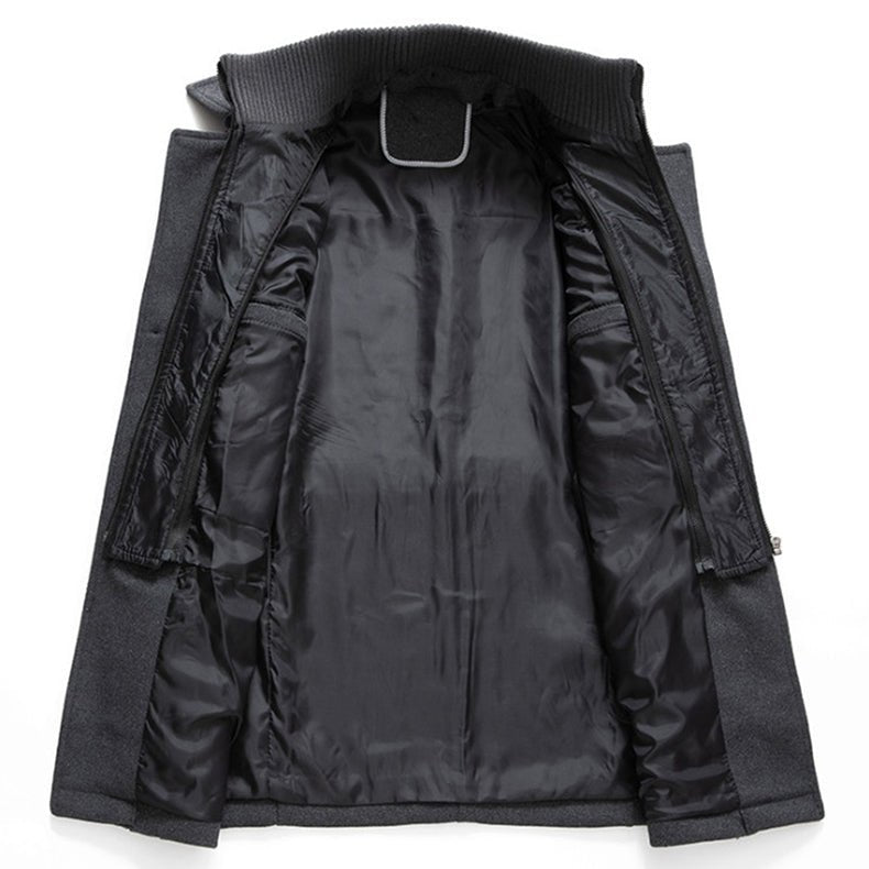 FREYA | Winter coat with button closure - Liora Melbourne