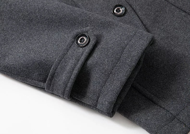 FREYA | Winter coat with button closure - Liora Melbourne