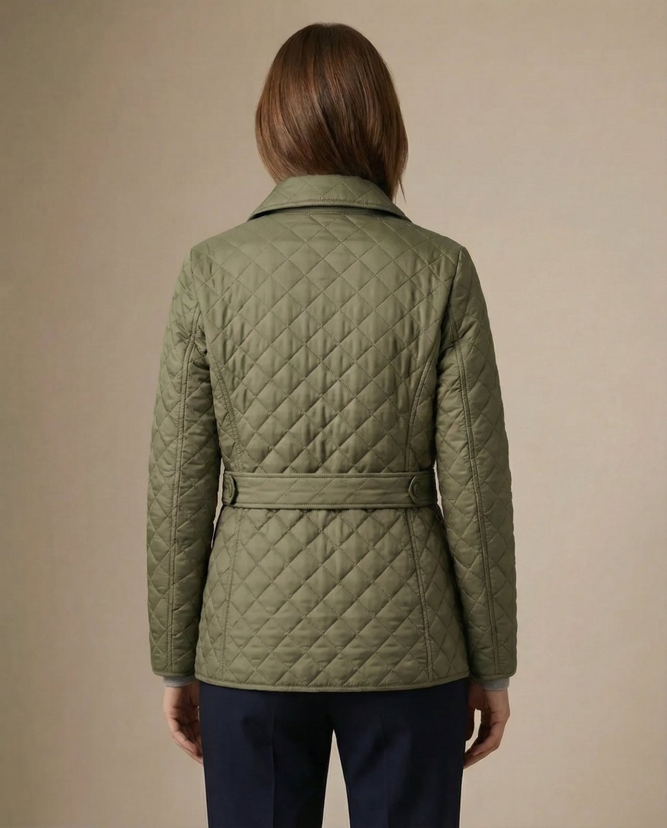 GRACE | Quilted jacket with button-up front - Liora Melbourne