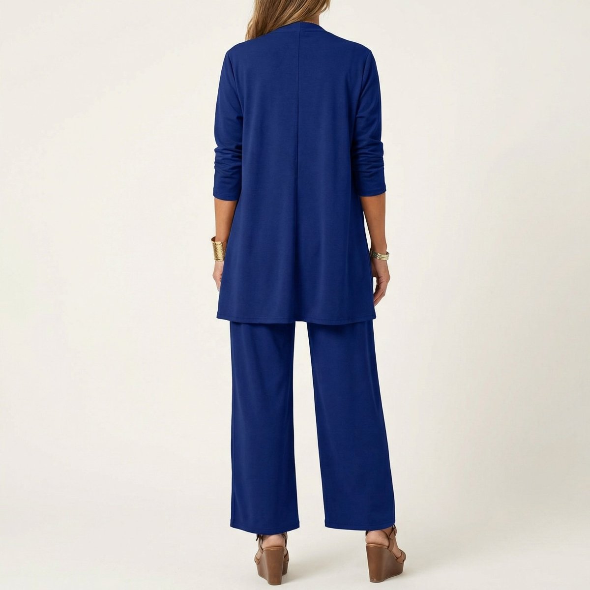 VIVIENNE | Three-piece set with wide-leg trousers - Liora Melbourne