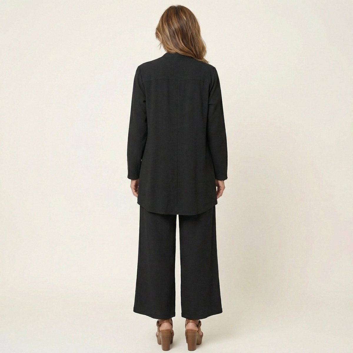 VIVIENNE | Three-piece set with wide-leg trousers - Liora Melbourne
