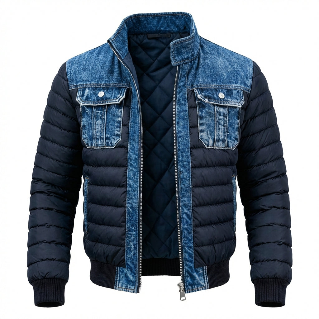 BLAKE | Denim jacket with quilted lining - Liora Melbourne
