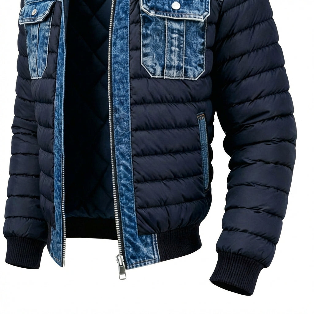 BLAKE | Denim jacket with quilted lining - Liora Melbourne