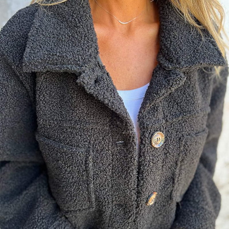 KEIRA | Autumn coat with lapel collar - Liora Melbourne