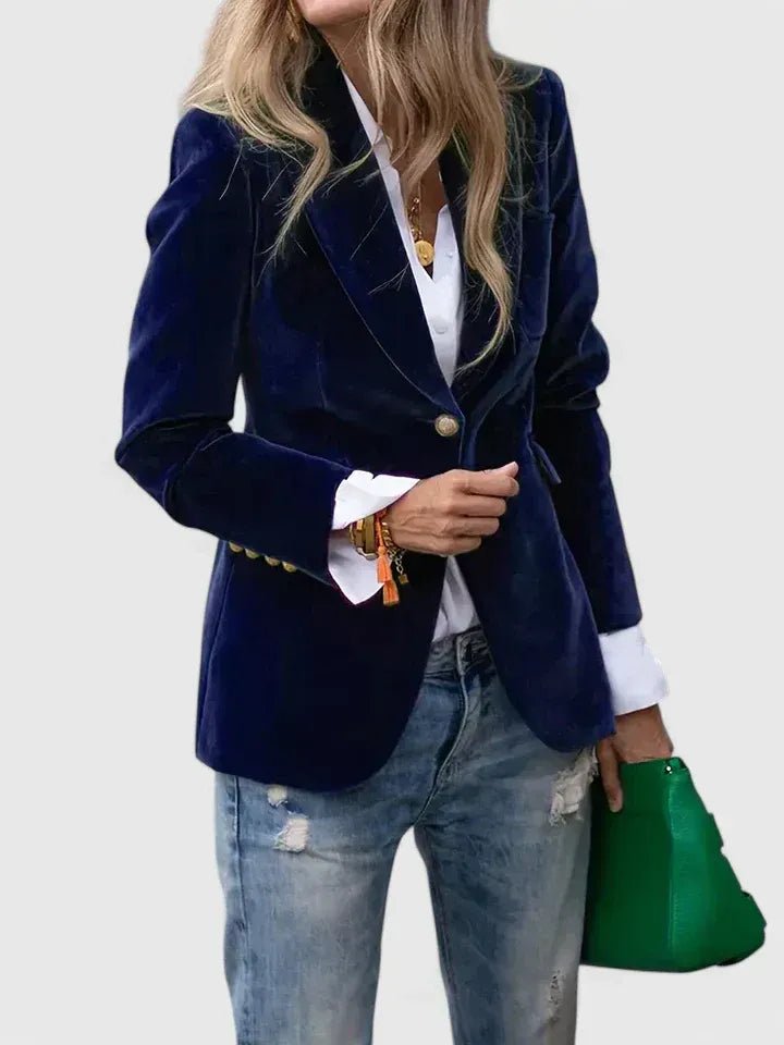 KENDALL | Blazer with gold buttons - Liora Melbourne