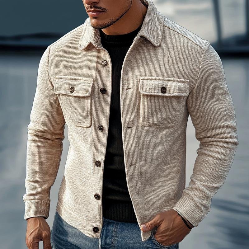MASON | Jacket with striped texture - Liora Melbourne