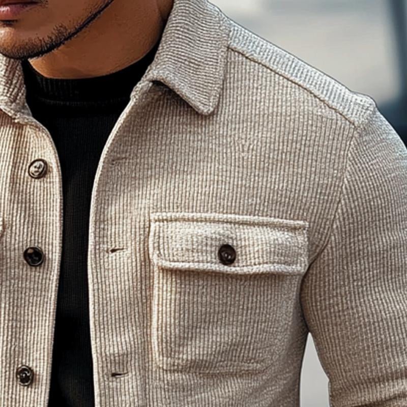 MASON | Jacket with striped texture - Liora Melbourne