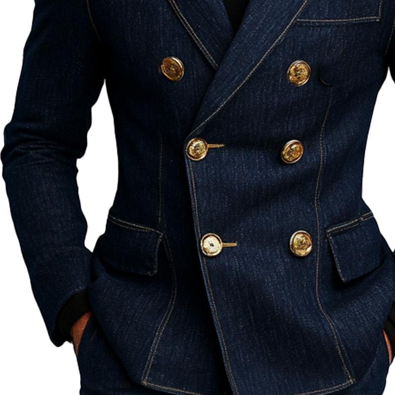 NOAH | Blazer with double-breasted design - Liora Melbourne