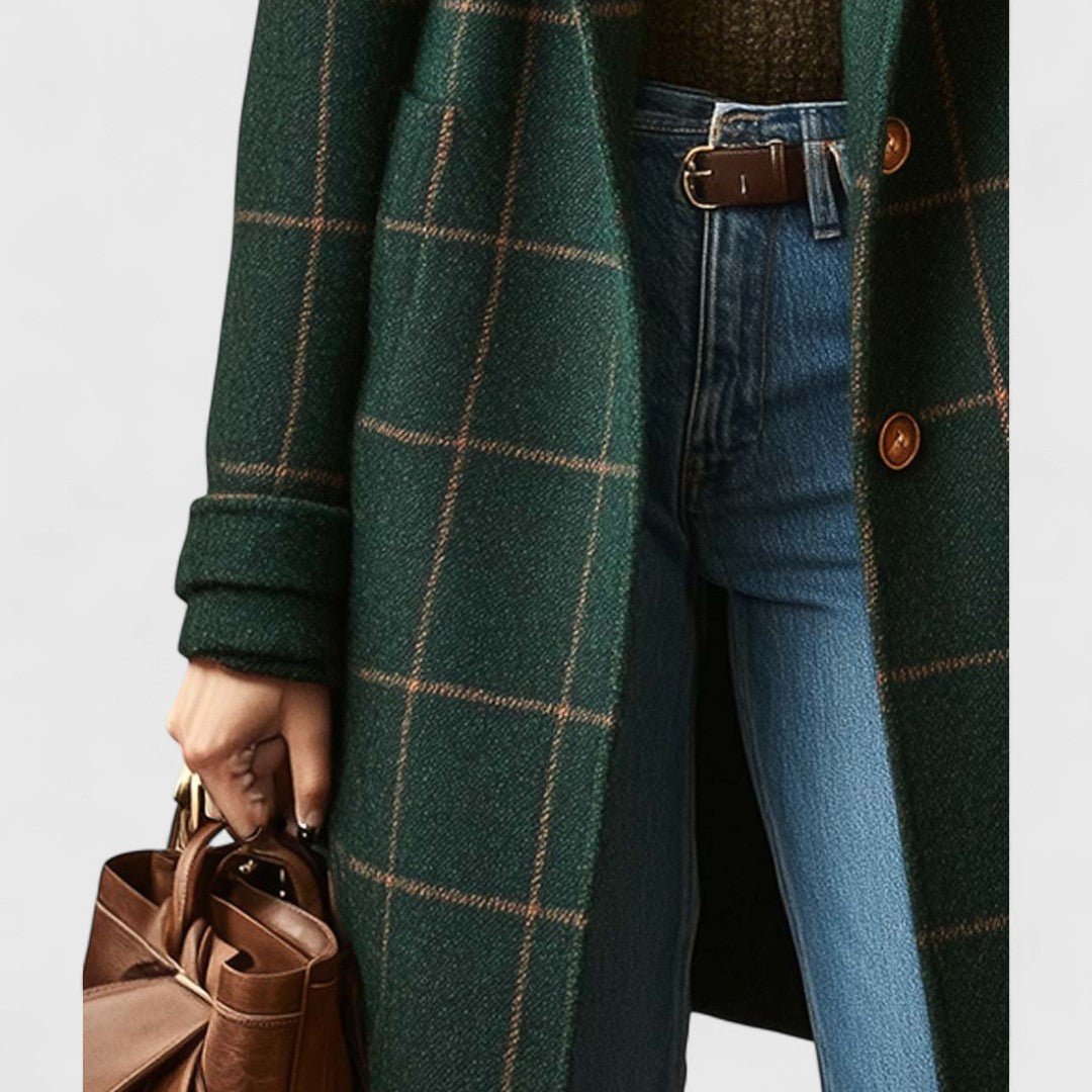 HARPER | Jacket with check pattern - Liora Melbourne