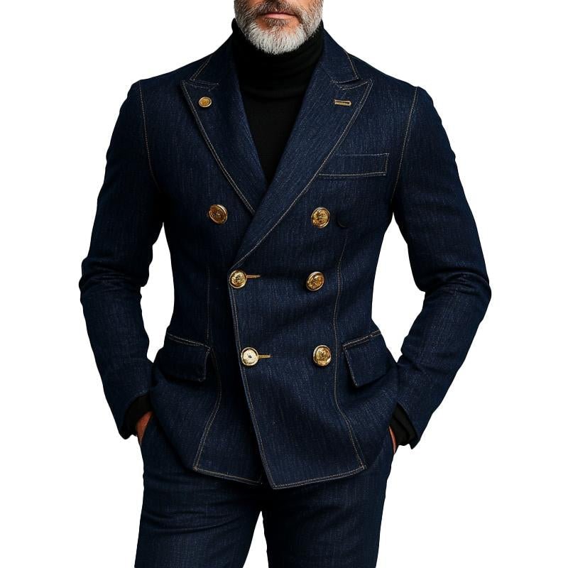 NOAH | Blazer with double-breasted design - Liora Melbourne