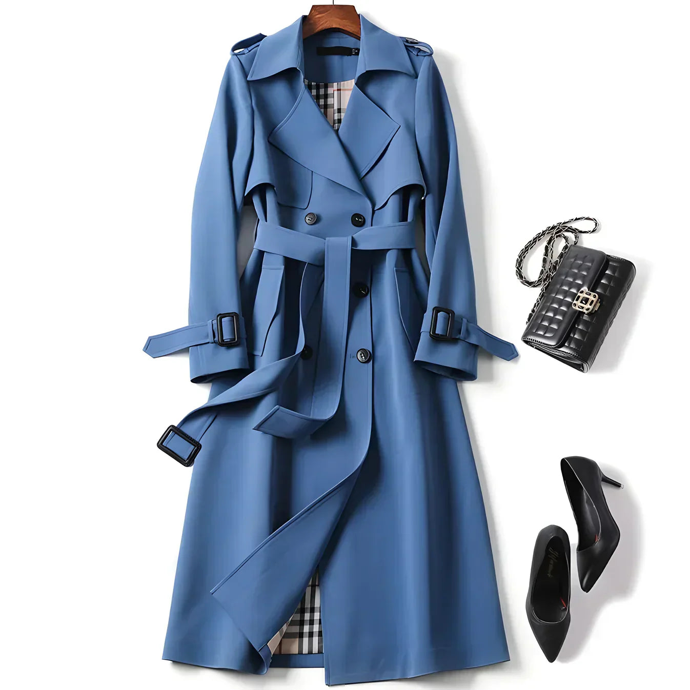 HARPER | Trench coat with structured cut